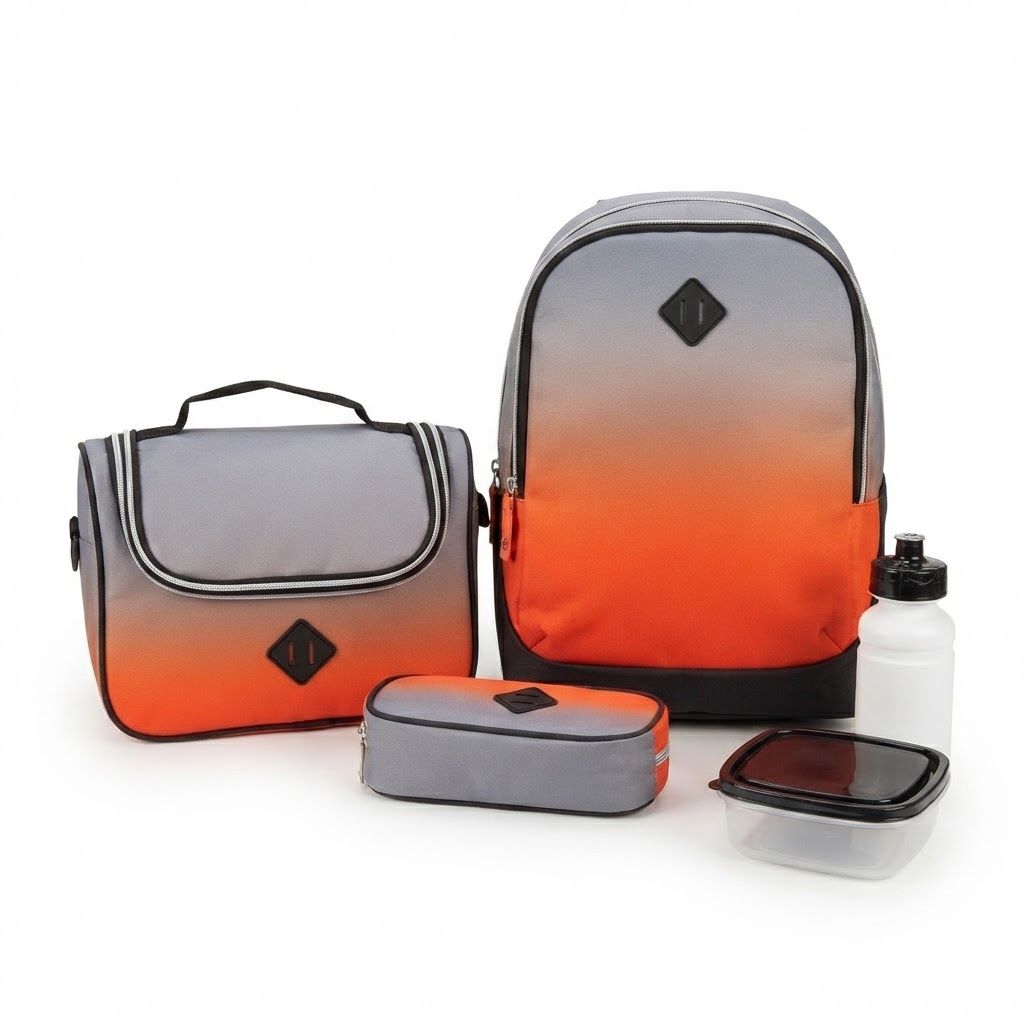 Grey/Orange Gradient
