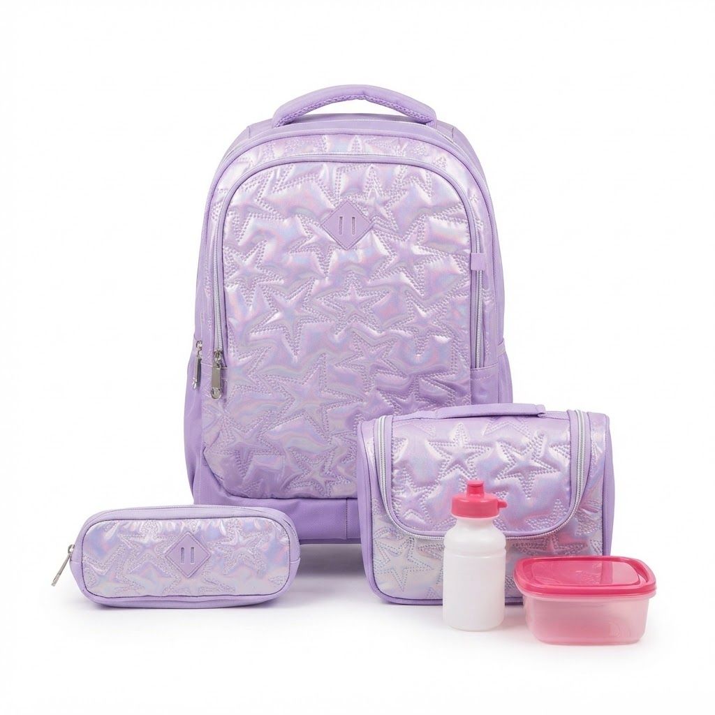 Iridescent Purple (Star Pattern)