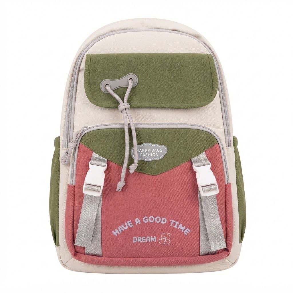(Off-White/Olive Green / Dusty Pink)