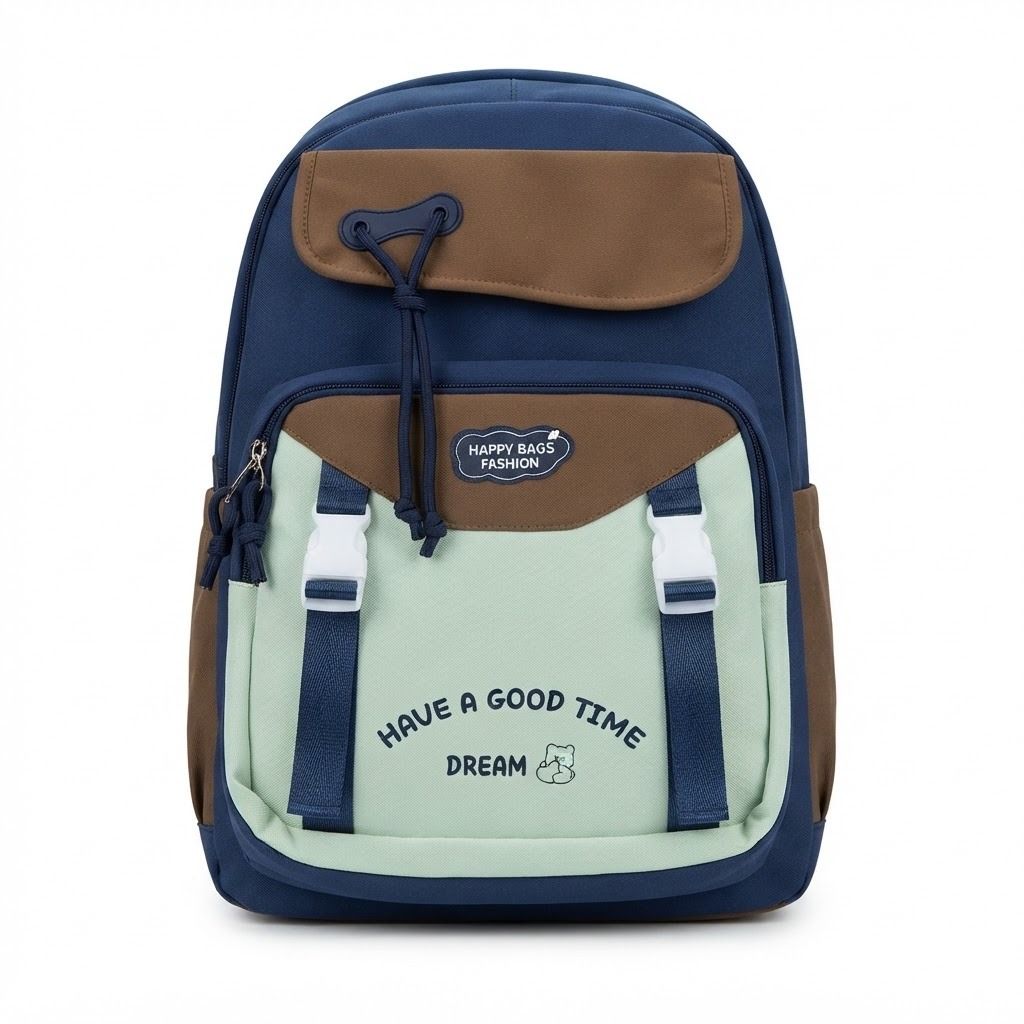 ( Deep Blue/Brown/Light Mint)
