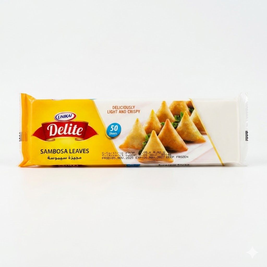 Unikai Delite Sambosa Leaves – Deliciously Light and Crispy