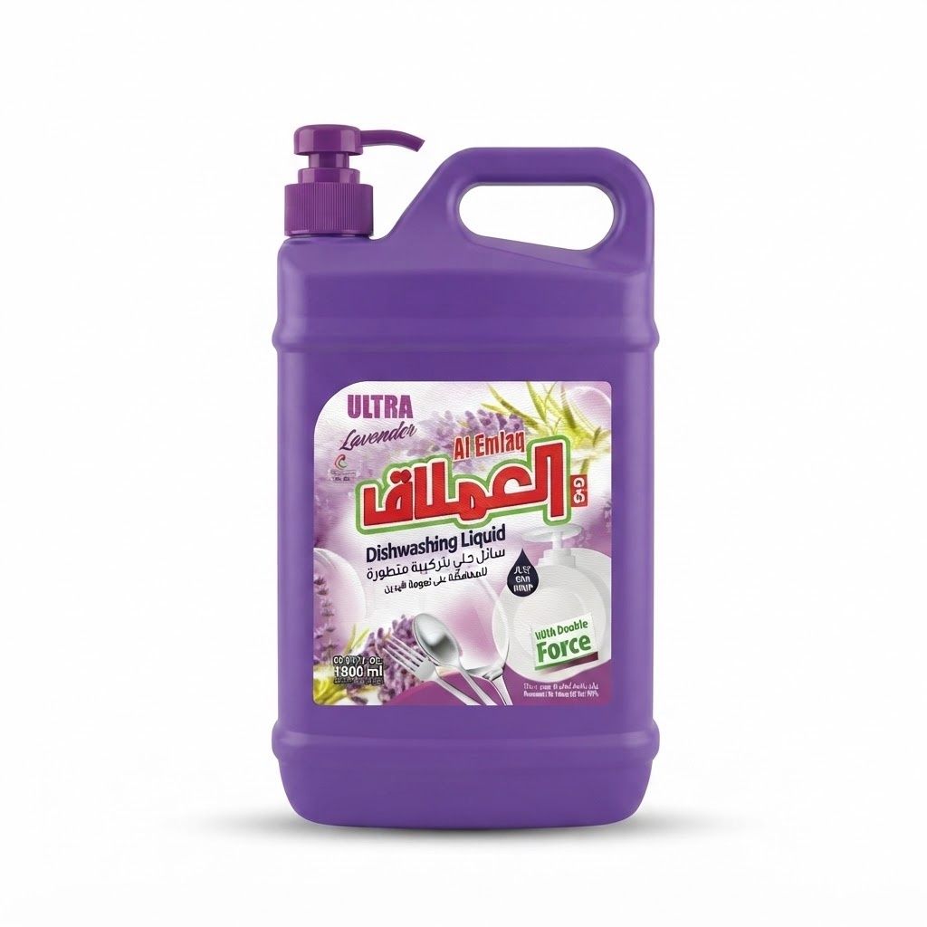 سائل غسيل الأطباق باللافندر الفائق من الإملاك (1800 مل)