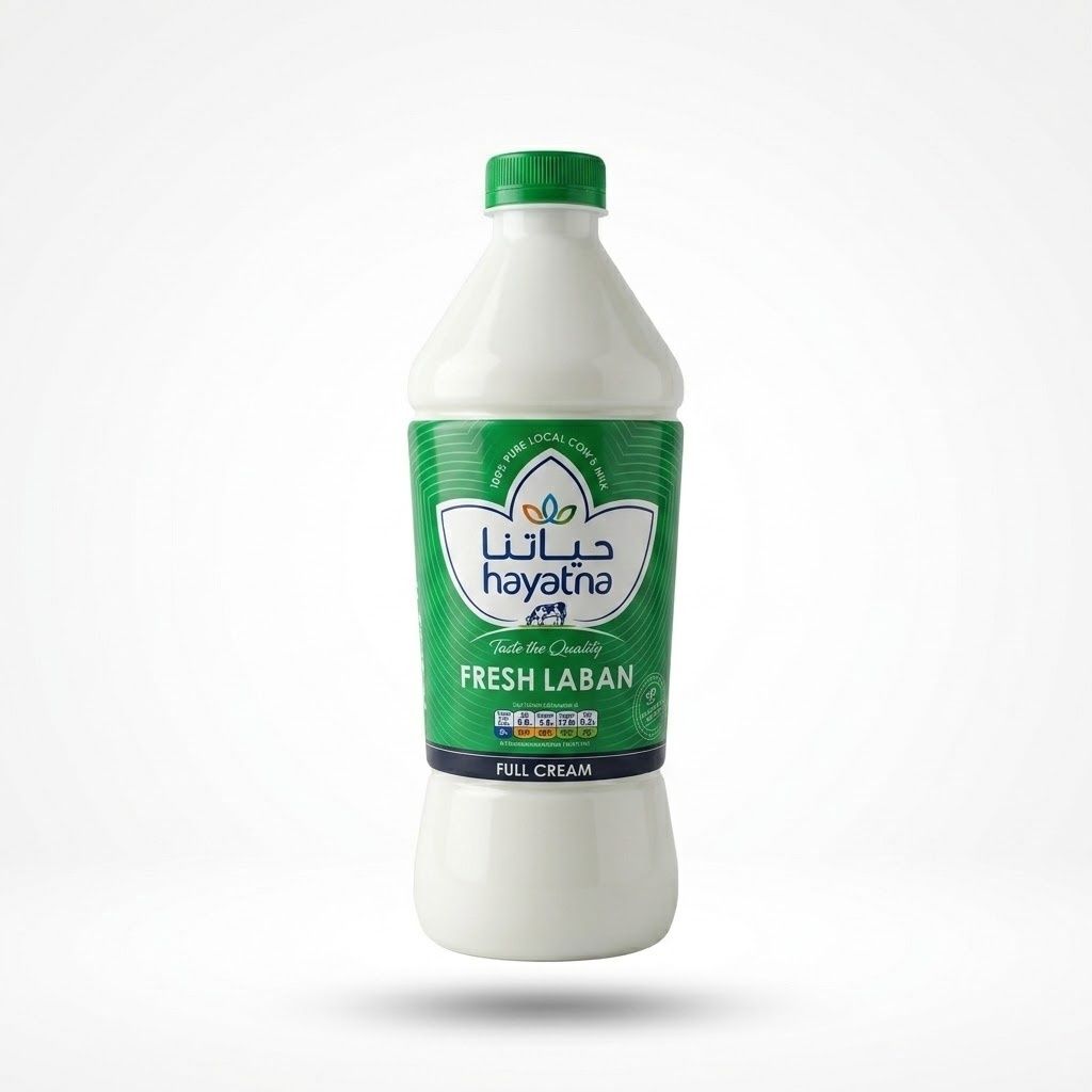 حياتنا لبن طازج كامل الدسم 1 لتر