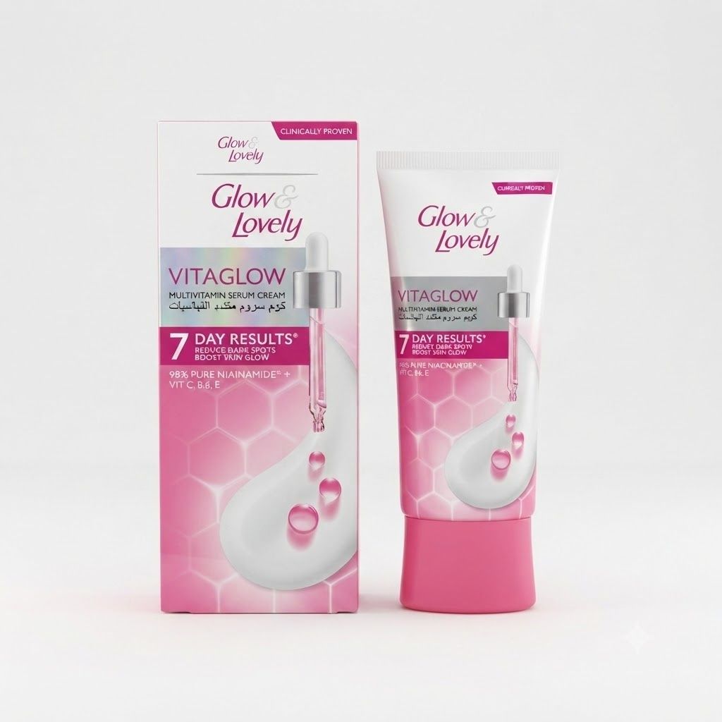 كريم سيروم الفيتامينات المتعددة Glow & Lovely VitaGlow (80 غرام)