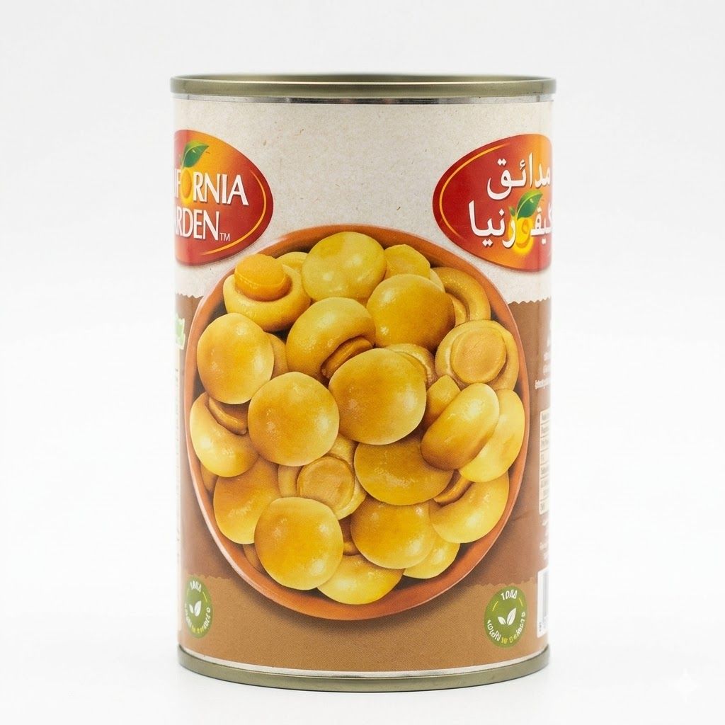 فطر كامل من حدائق كاليفورنيا (425 غرام)