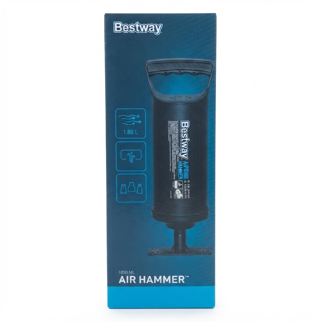مضخة نفخ يدوية Bestway Air Hammer™ (14 بوصة / 36 سم)
