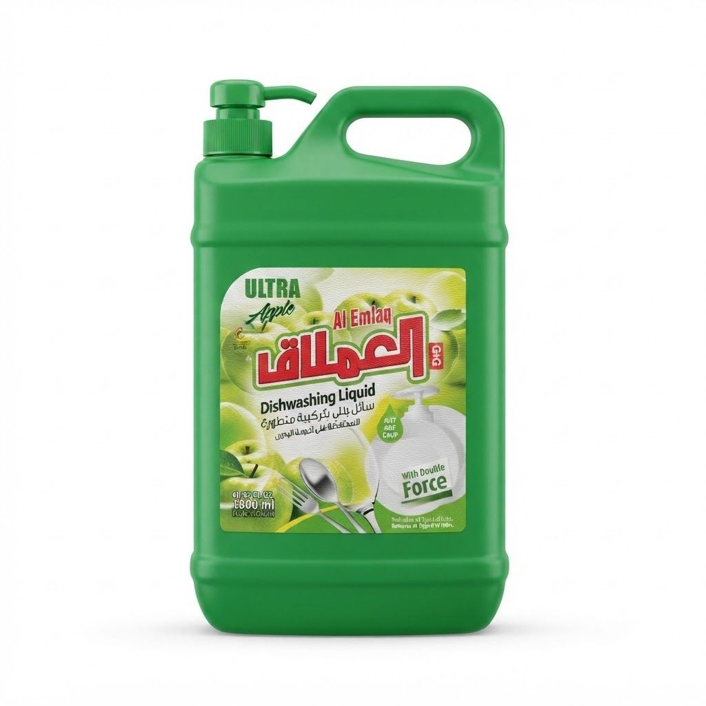 سائل غسيل الأطباق من الإملاك ألترا بنكهة التفاح (1800 مل)