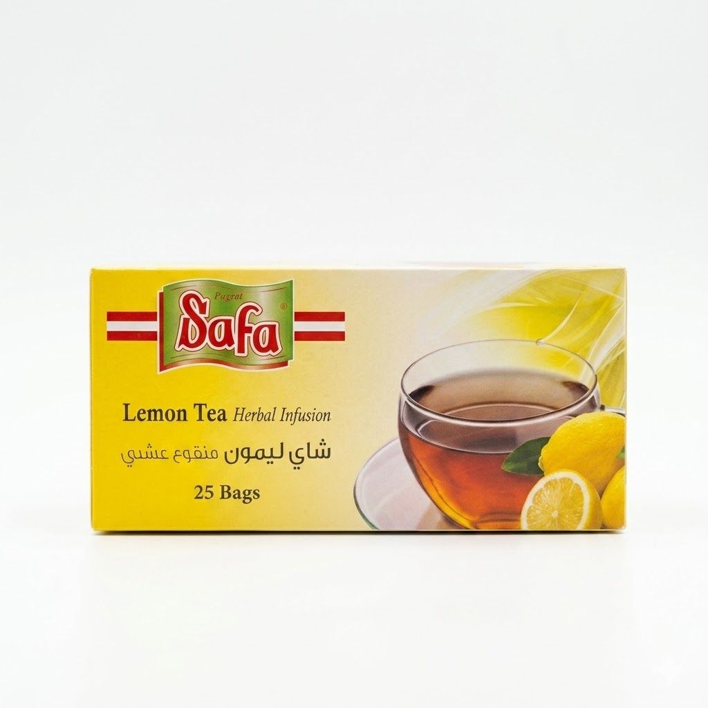 شاي صفا بالليمون والأعشاب - 25 كيس شاي
