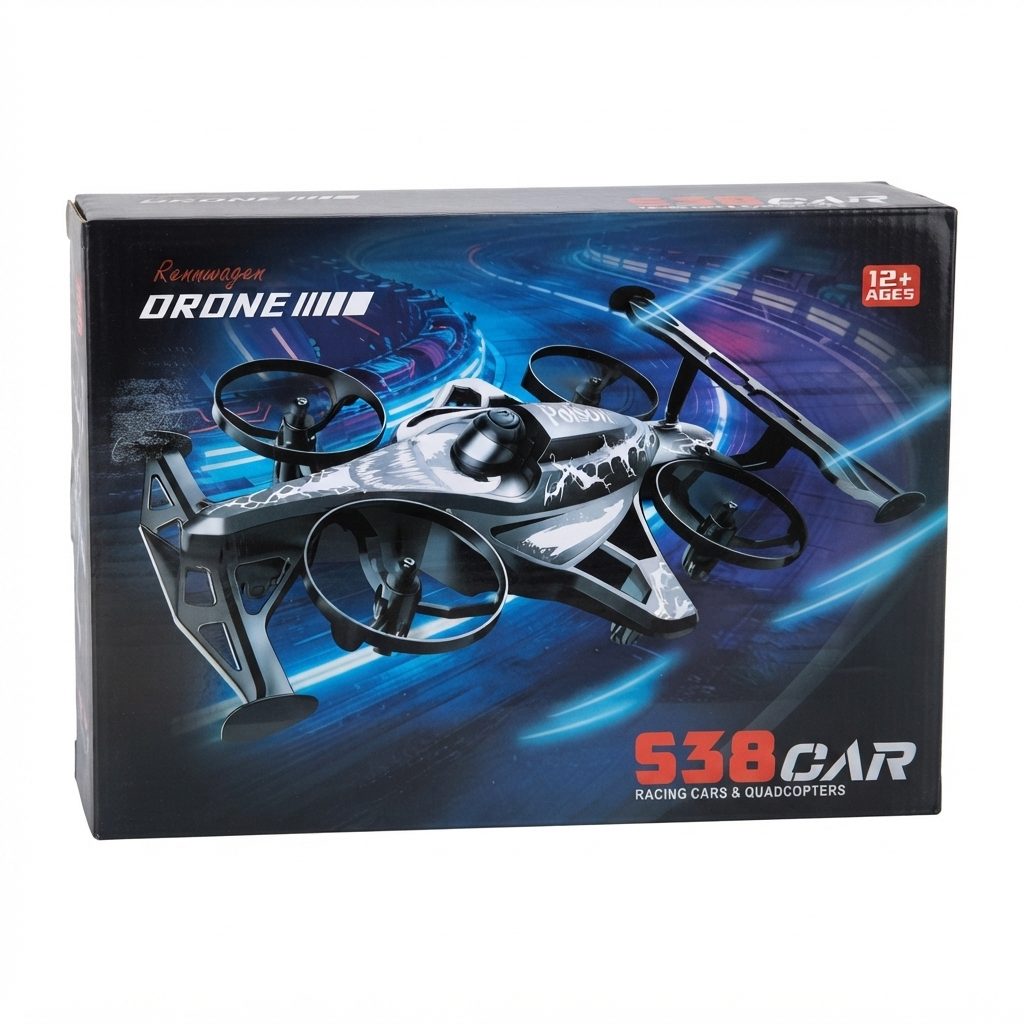 سيارات سباق S38 وطائرات بدون طيار رباعية المراوح