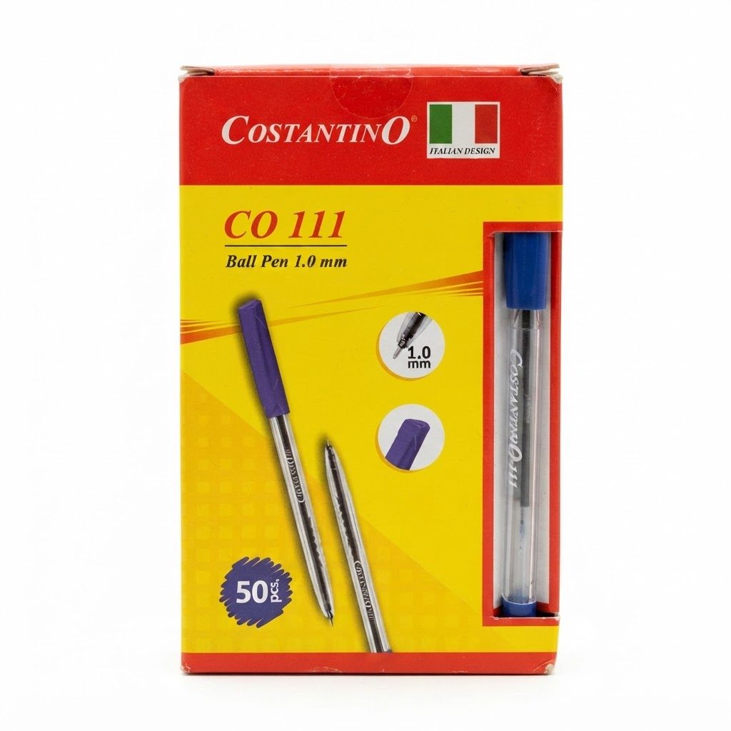 أقلام حبر جاف من كوستانتينو CO 111 (50 قطعة)