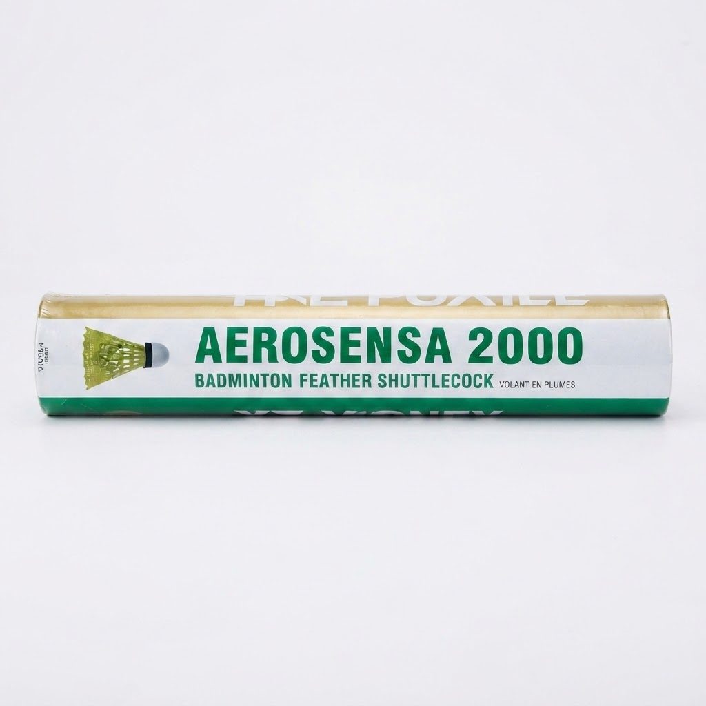 أنبوب ريشة تنس الريش Aerosensa 2000 (عبوة من 12 قطعة)