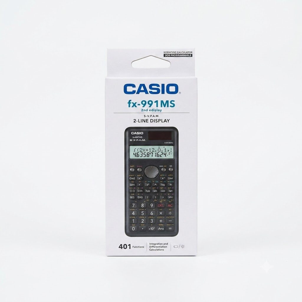 آلة حاسبة علمية كاسيو fx-991MS الإصدار الثاني