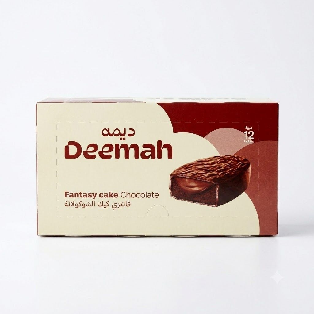 كعكة ديما الخيالية بالشوكولاتة 12 × 40 غرام
