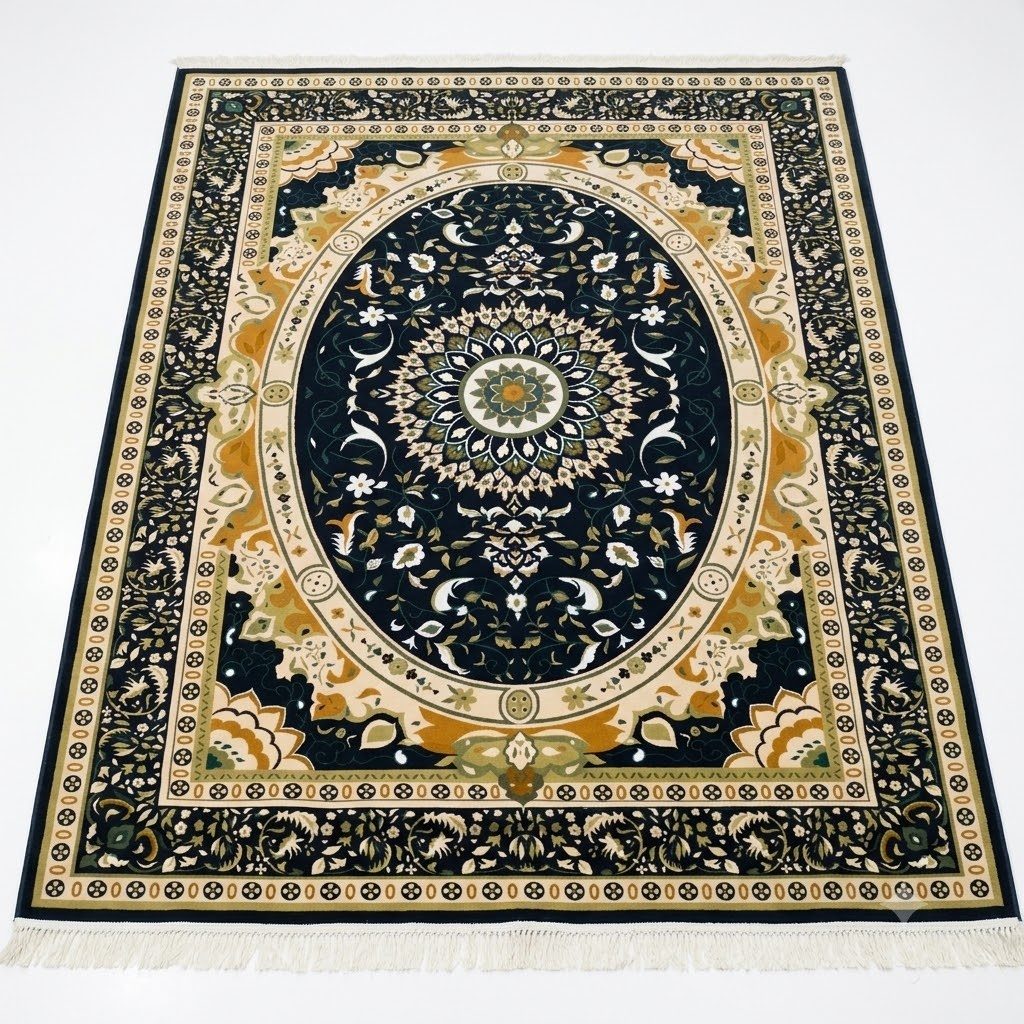 سجادة صينية فاخرة ثلاثية الأبعاد (200 × 300 سم)