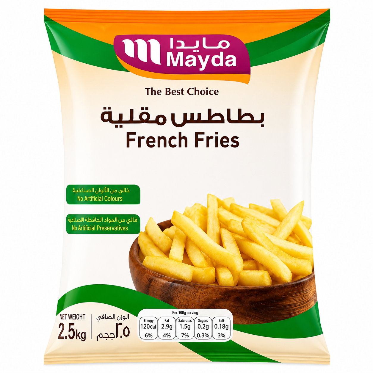 بطاطس مايدا المقلية - الخيار الأفضل