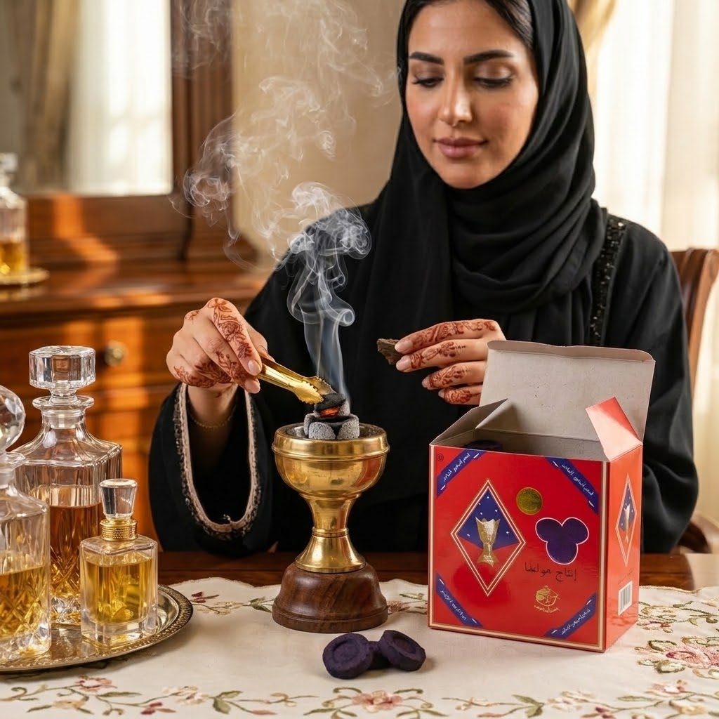 قوالب فحم هولندية فاخرة سريعة الاشتعال للبخور (80 قرصاً) 3