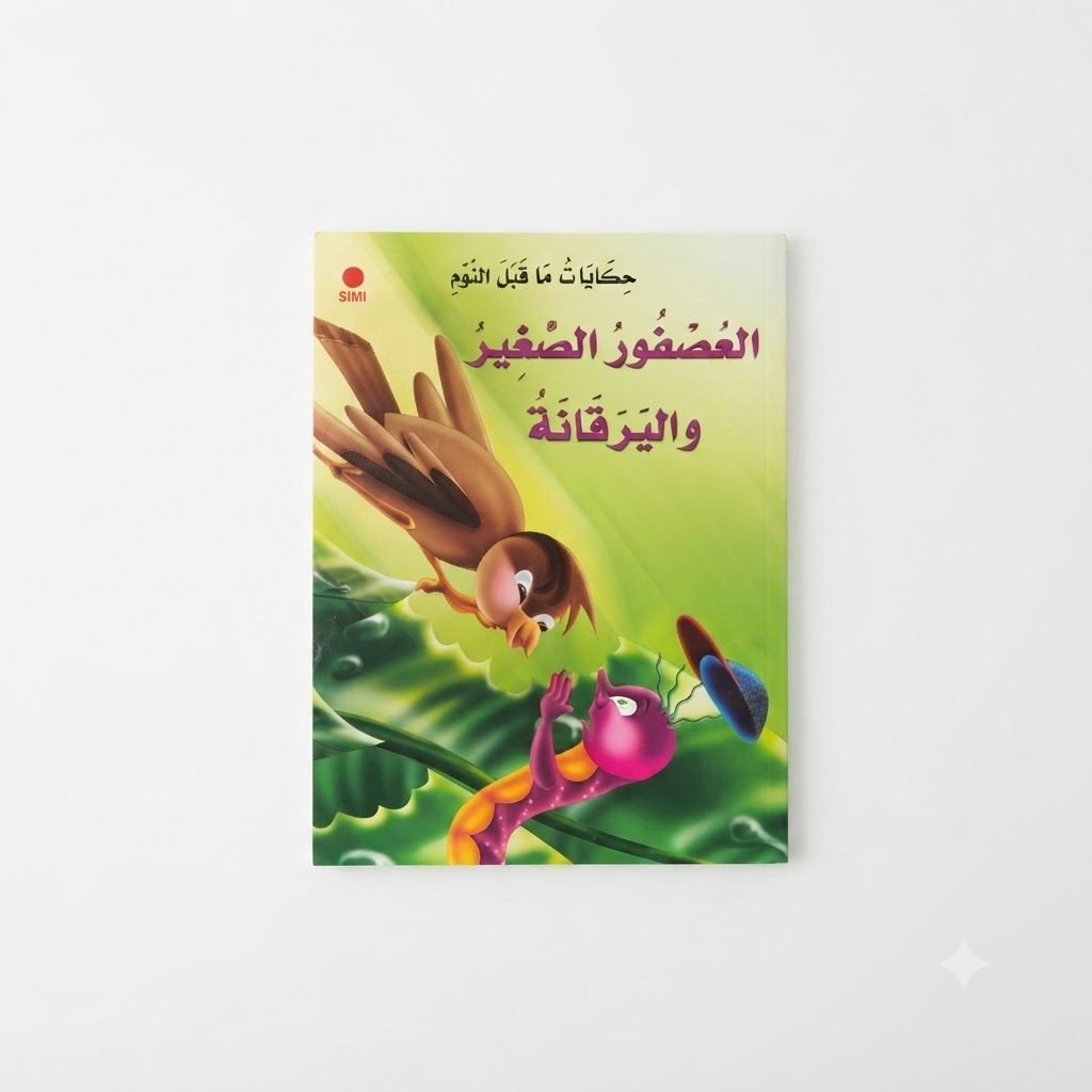 قصص سيمي العربية قبل النوم: العصفور الصغير واليرقة
