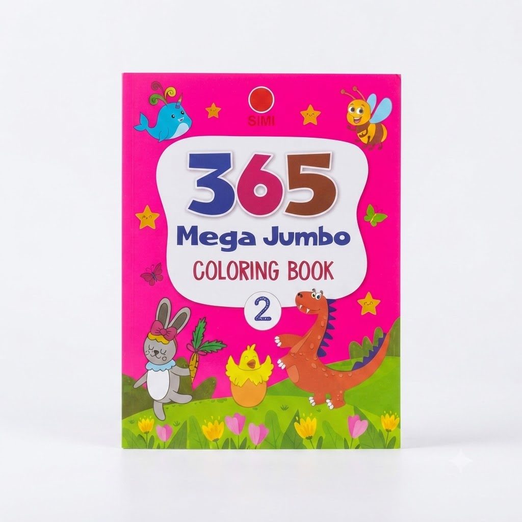 كتاب تلوين سيمي 365 ميجا جامبو