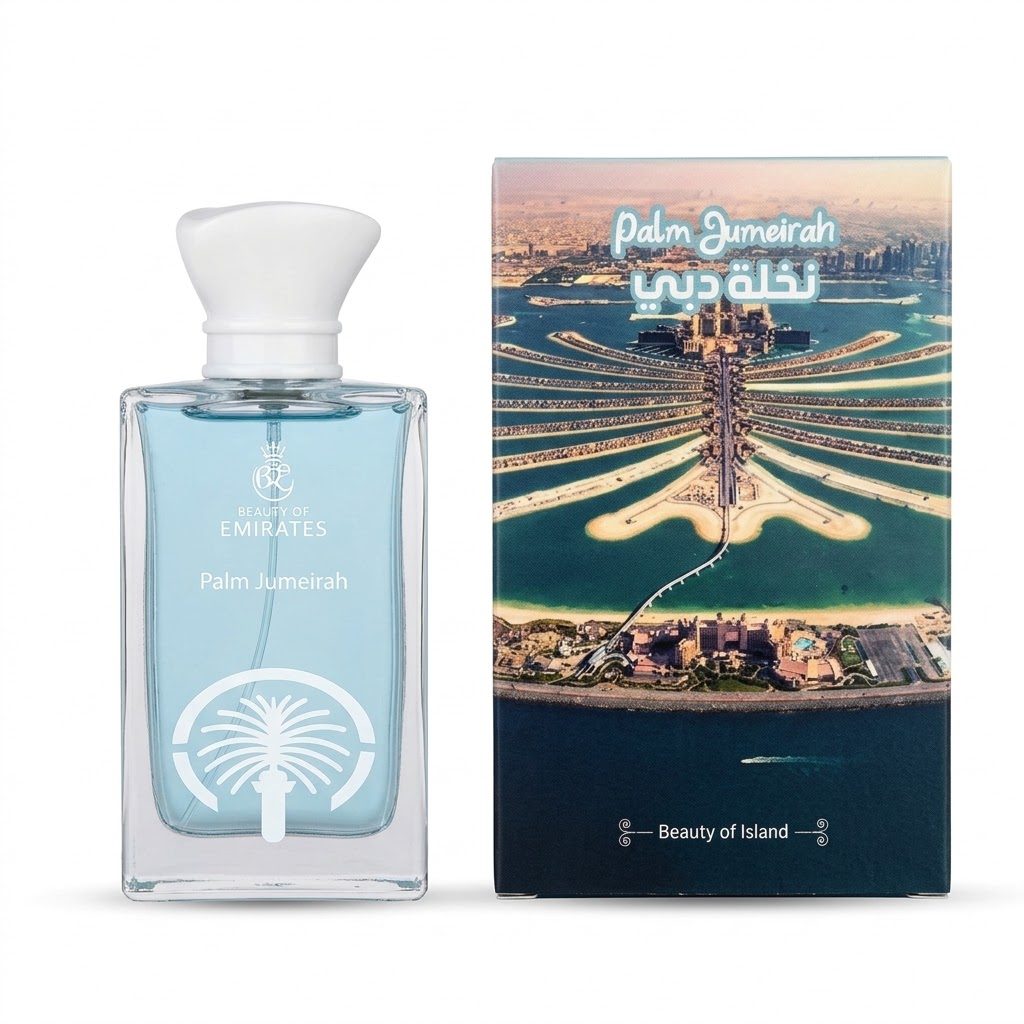 عطر "بيوتي أوف إميريتس - نخلة جميرا" (Beauty of Emirates Palm Jumeirah) - أو دو بارفان (80 مل / 2.7 أونصة سائلة)