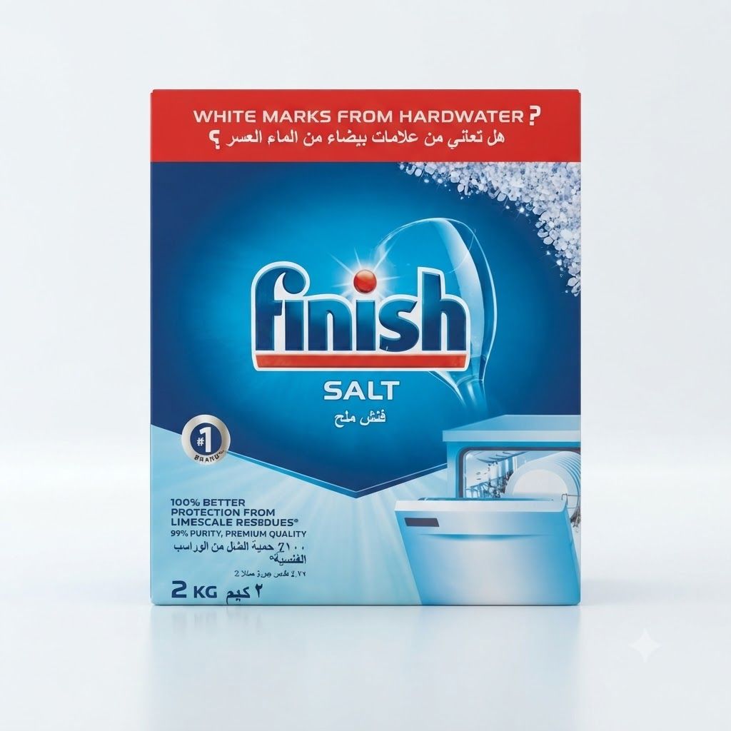 ملح غسالة الصحون فينيش - 2 كجم