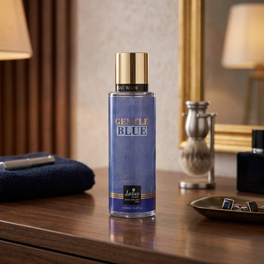 لوتس الوادي "جنتل بلو" (Gentle Blue) - بخاخ معطر للجسم للرجال - 250 مل 2