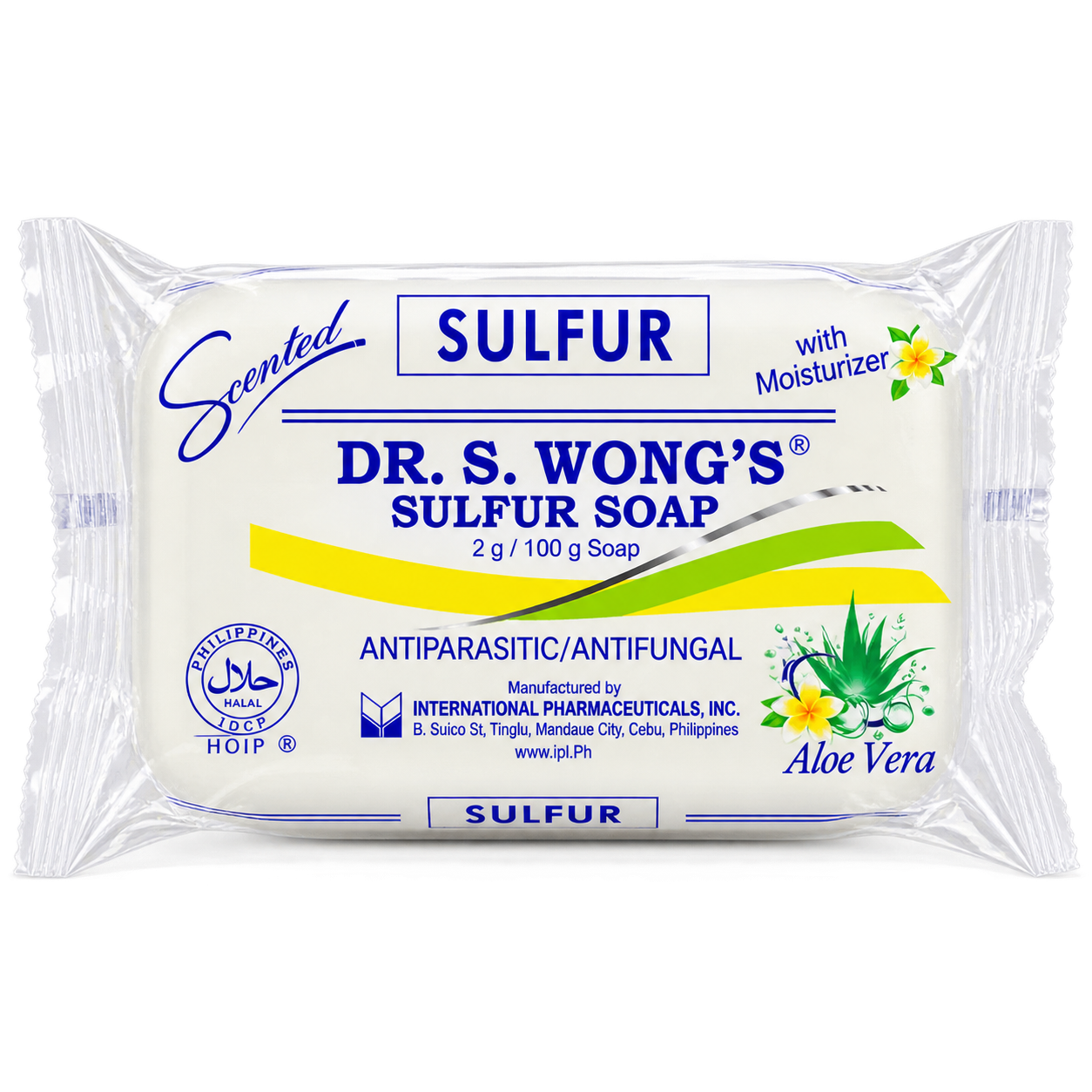 صابون الكبريت المرطب من دكتور إس وونغ (135 غرام)