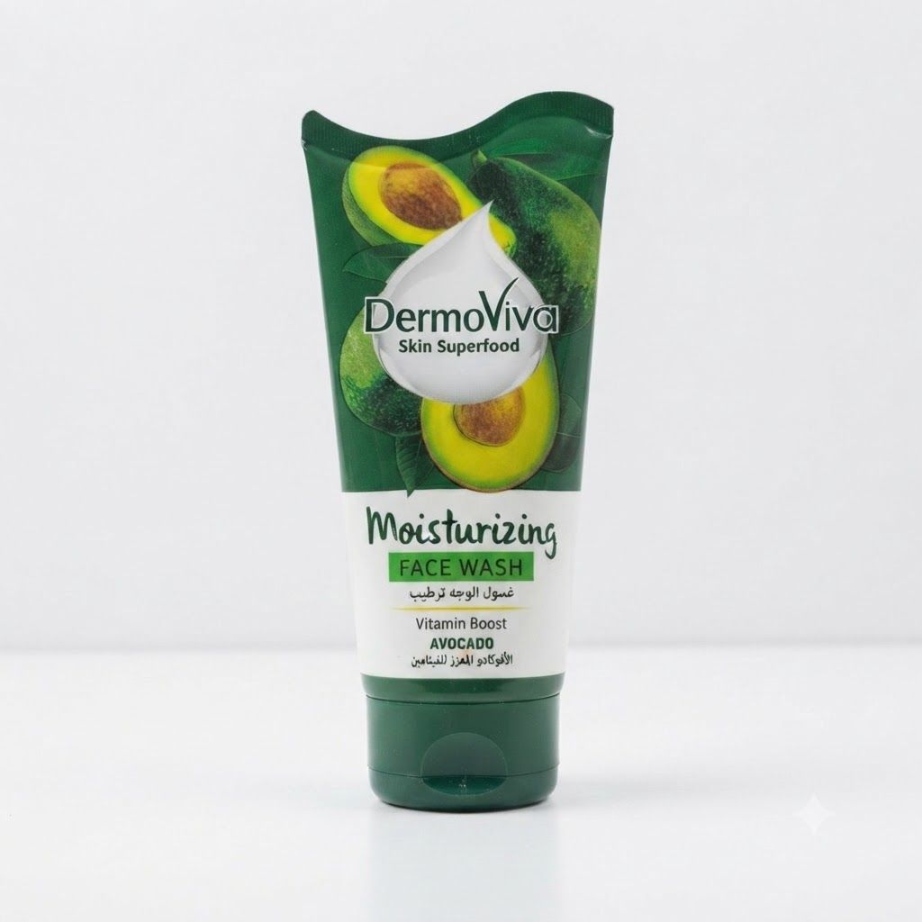 DermoViva Avocado Moisturizing Face Wash (150 ml)