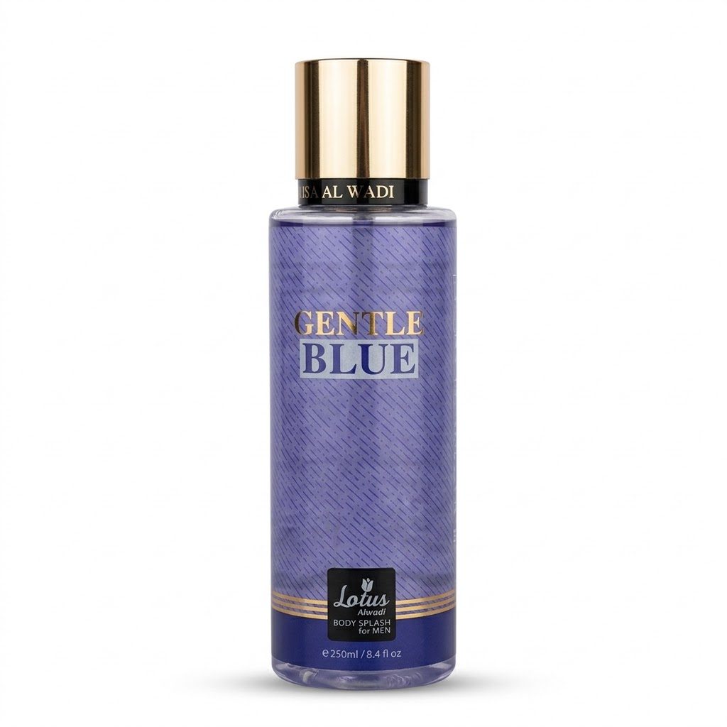 لوتس الوادي "جنتل بلو" (Gentle Blue) - بخاخ معطر للجسم للرجال - 250 مل