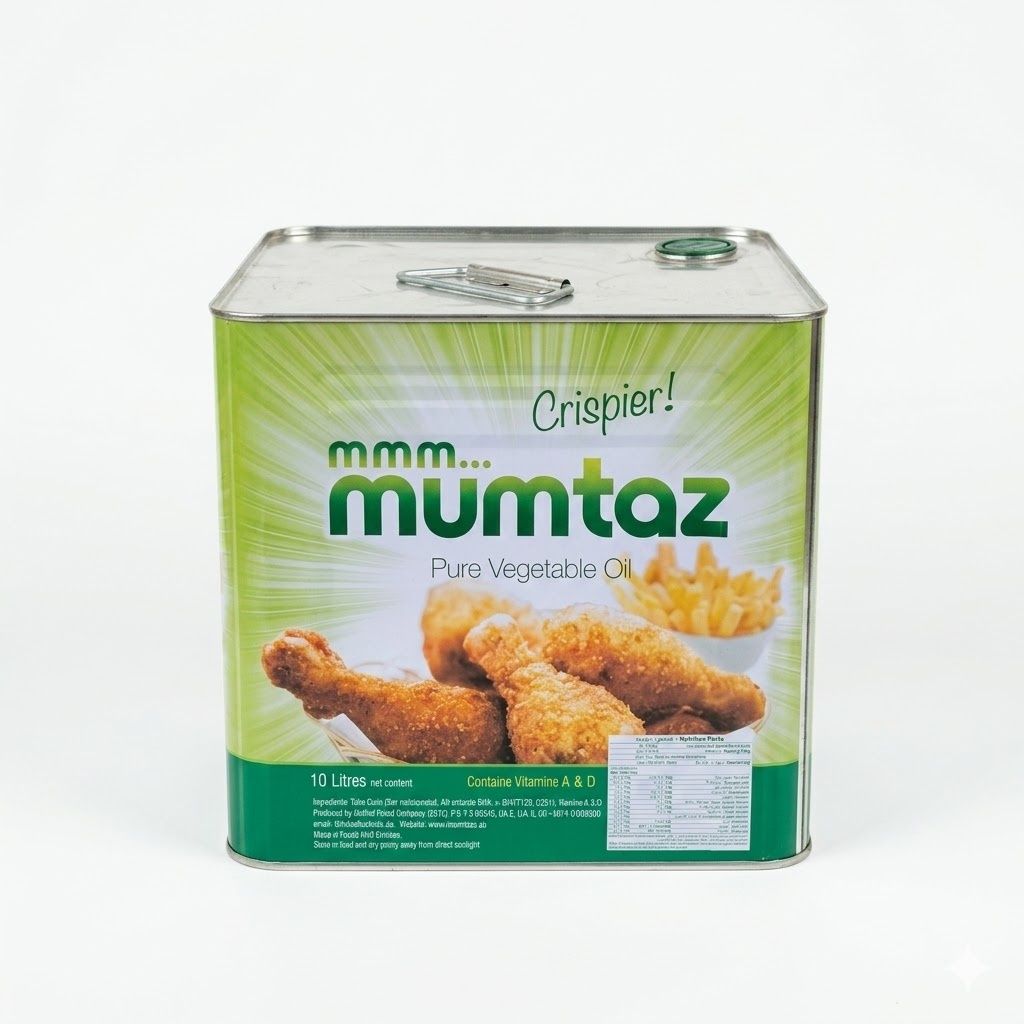 زيت نباتي نقي من Mumtaz – ١٠ لتر