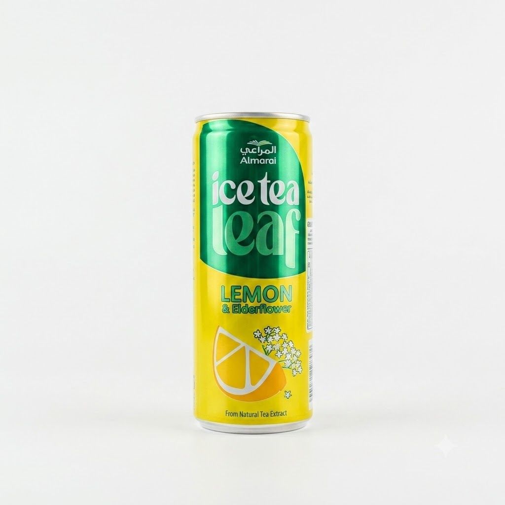 Almarai Ice Tea Leaf Lemon & Elderflower, 240ml