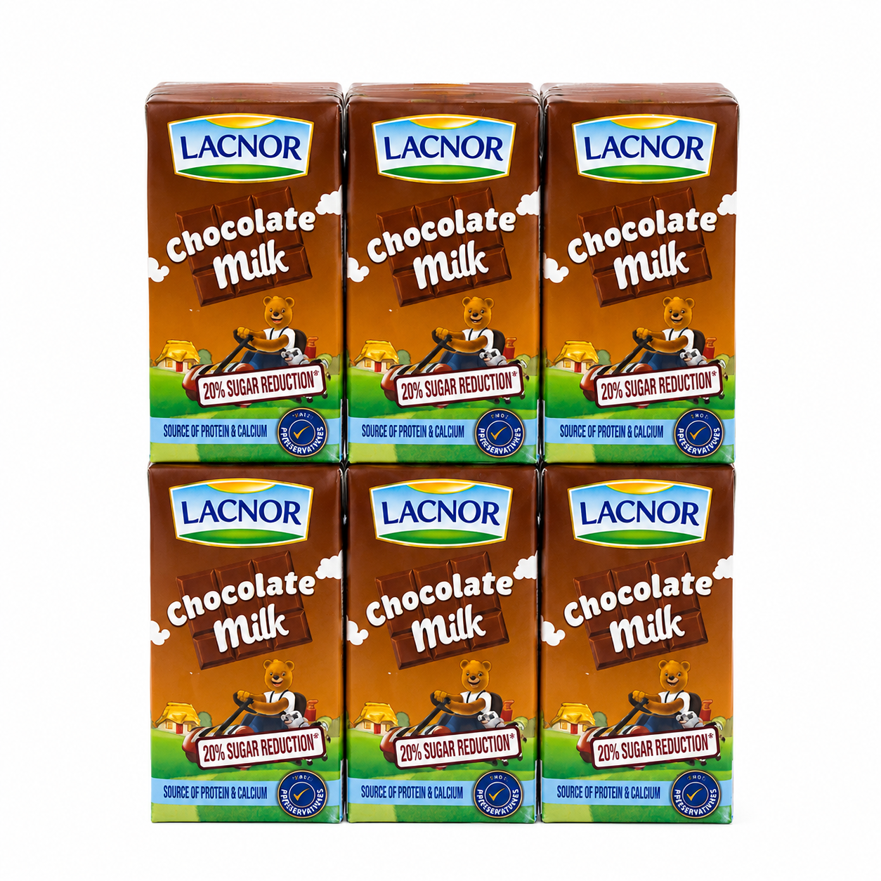 Lacnor Chocolate Milk (6 x 125ml)