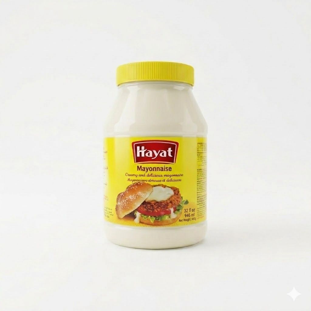 مايونيز حياة – كريمي ولذيذ، 32 أونصة (946 مل)