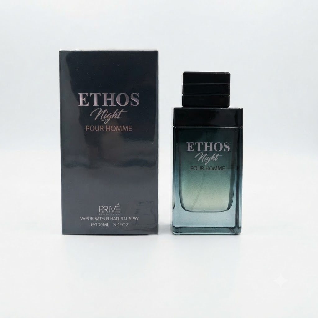 عطر Privé Ethos Night Pour Homme - 100 مل بخاخ طبيعي