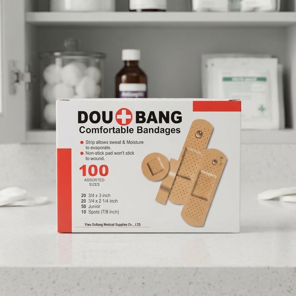 ضمادات DouBang المريحة والمتنوعة (100 قطعة) 3