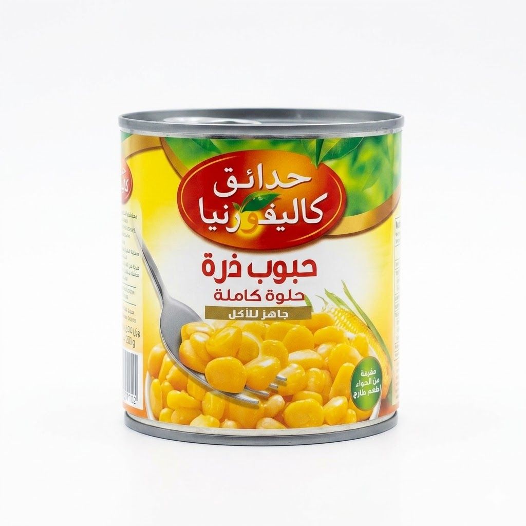 ذرة حلوة كاملة الحبة من حدائق كاليفورنيا (340 غرام)