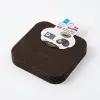 Dark Brown (Square with Curved Corners )