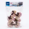 Pink Floral (Brown Bows)