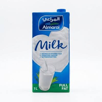 حليب المراعي كامل الدسم المعاد تركيبه 1 لتر