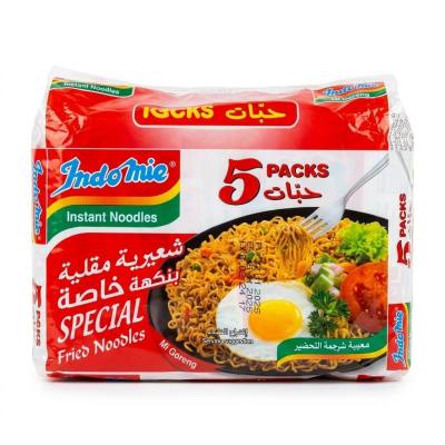 نودلز إندومي المقلية الخاصة (مي جورينج) - على الطريقة الأصلية للقلي السريع | عبوة اقتصادية من 5 قطع