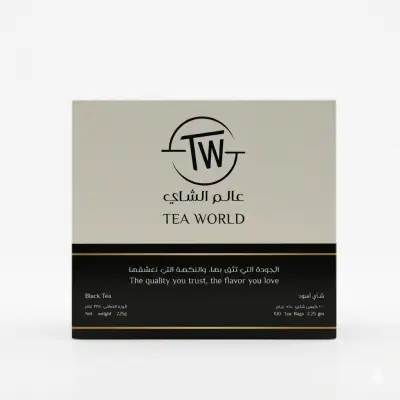 شاي تي وورلد الأسود – الجودة التي تثق بها، والنكهة التي تحبها