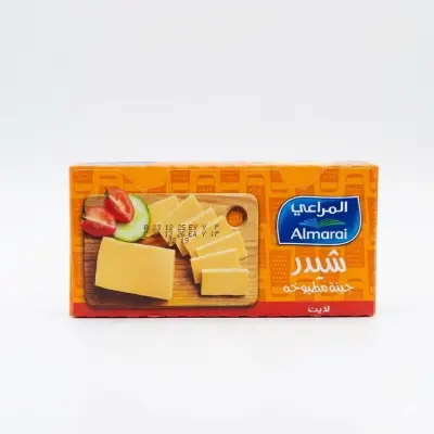 جبنة شيدر معالجة خفيفة من المراعي - 454 غرام