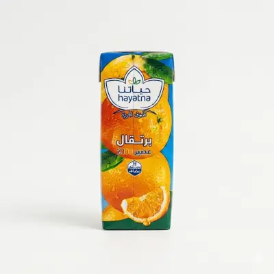 عصير برتقال ١٠٠٪ من حياتنا – ١٨٠ مل