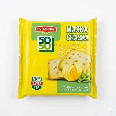 بريتانيا 50-50 ماسكا تشاسكا كراكرز، 620 غرام
