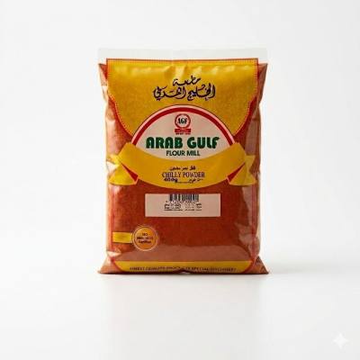 مسحوق الفلفل الحار المطحون الممتاز – 400 غرام – توابل الفلفل الأحمر النقي والعطري عالي الحرارة