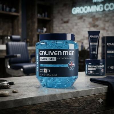 جل الشعر Enliven Men Extreme مع بروفيتامين B5، 500 مل