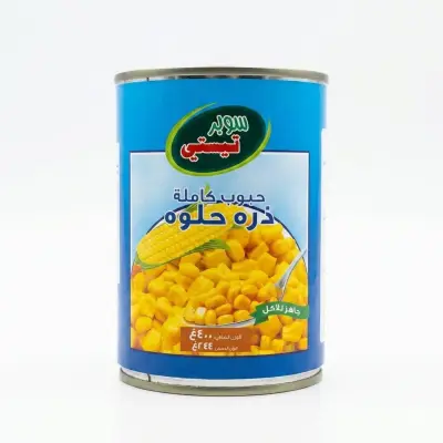 ذرة حلوة كاملة الحبة فائقة اللذة (400 غرام)