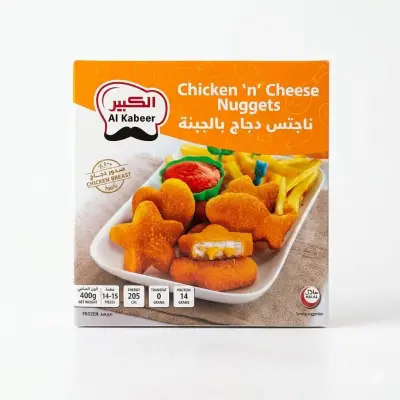 قطع دجاج بالجبنة من الكابير (400 غرام)