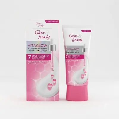 كريم سيروم الفيتامينات المتعددة Glow & Lovely VitaGlow (80 غرام)