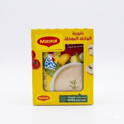 شوربة ماجي بالكريمة والدجاج (12 × 71 غرام)