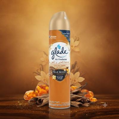 بخاخ معطر جو جليد - عنبر أنيق وعود (300 مل)